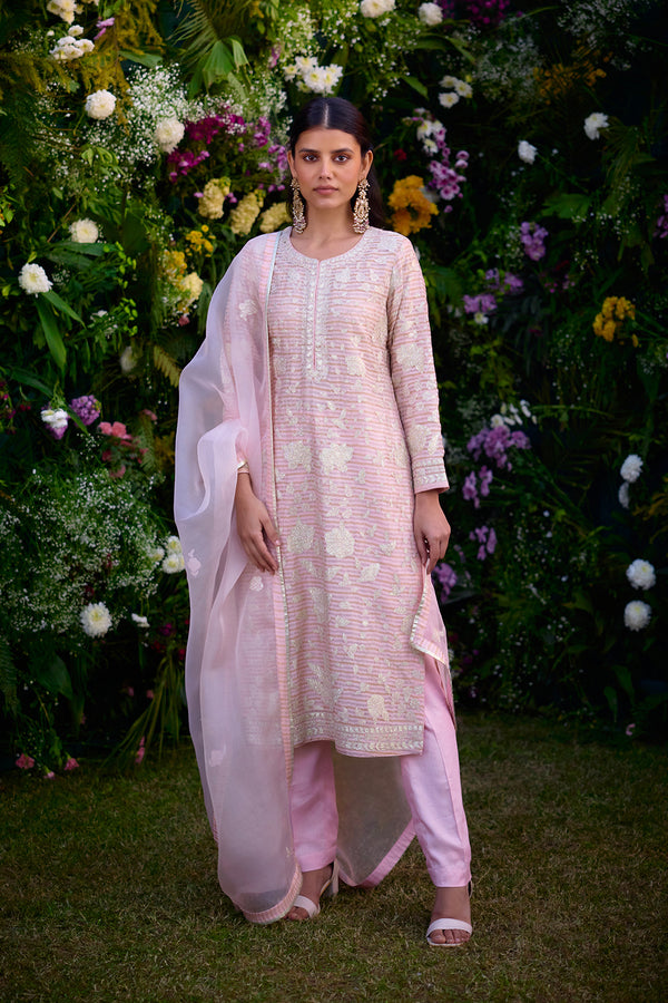 Light Pink Kurta Set