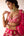 Carmine Rose Pink Lehenga Set.
