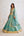 Dusty Turquoise Lehenga Set.