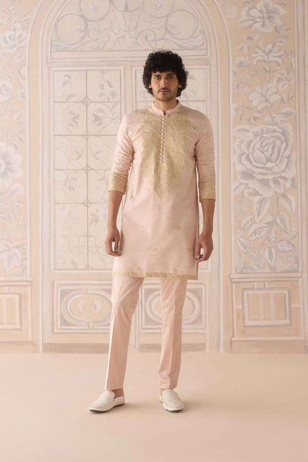 Snow Pink Kurta Set.