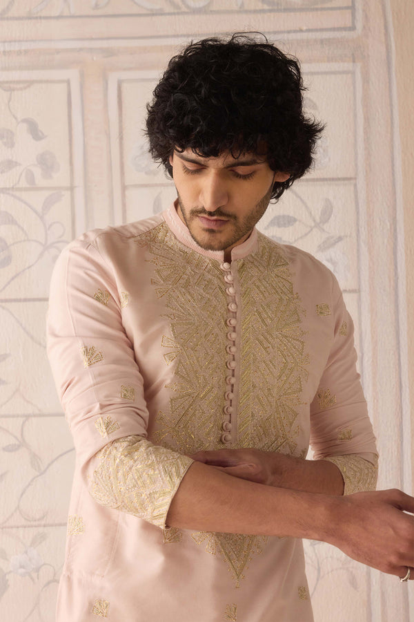 Snow Pink Kurta Set.