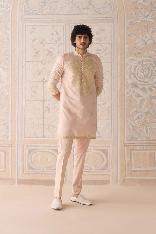 Snow Pink Kurta Set.
