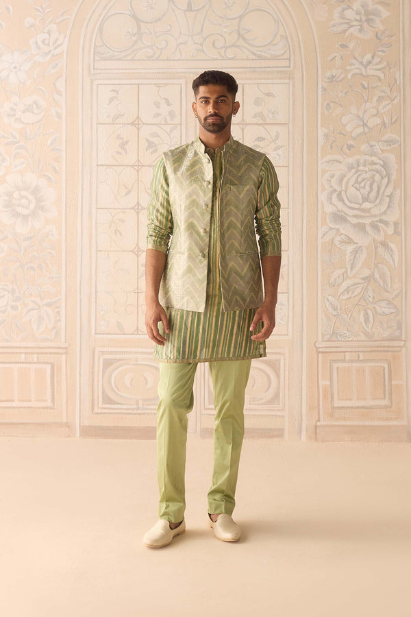 Hemlock Green Kurta & Waist