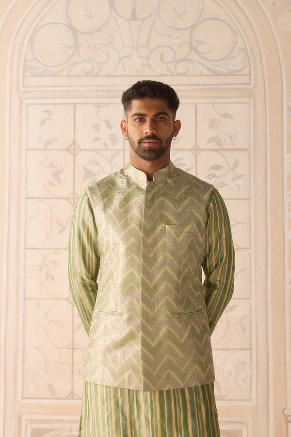 Hemlock Green Kurta & Waist