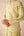 Ivory Jade Green Kurta & Waistcoat Set.