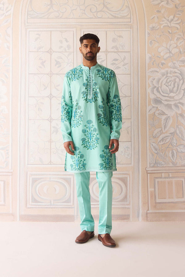Plume Blue Kurta Set.