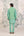 Green Kurta & Waistcoat Set.
