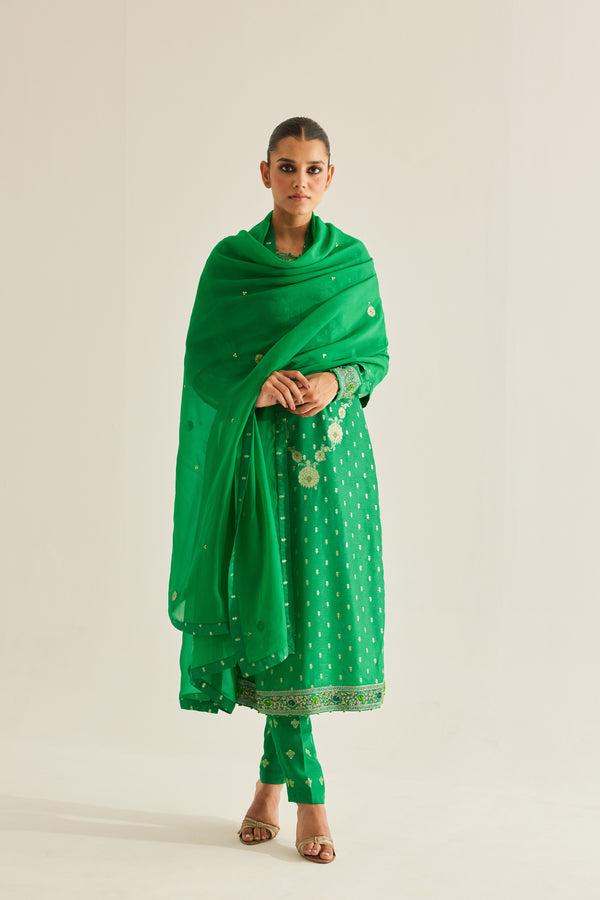 Emerald Green Kurta Set