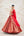 Ribbon Red Lehenga Set.