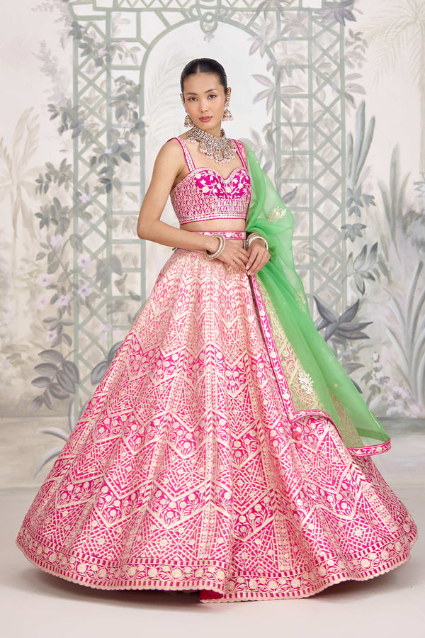 Pink Lehenga Set.