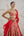 Ribbon Red Lehenga Set.