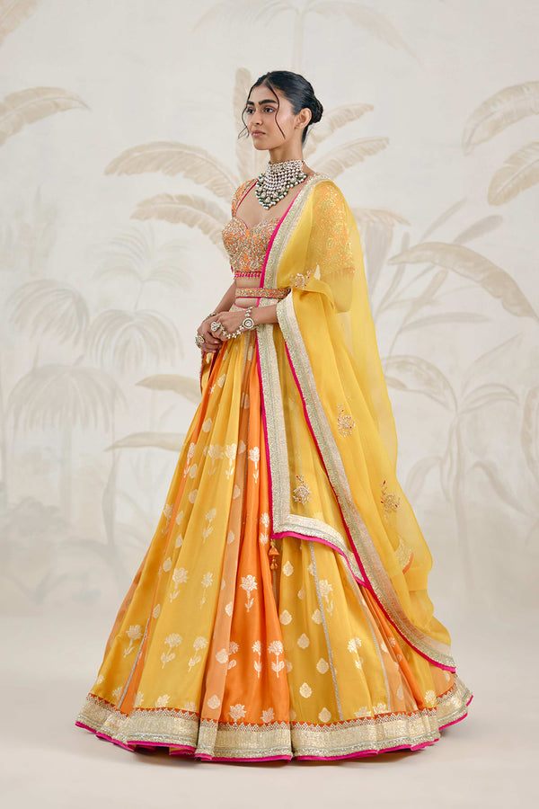 Multi-Coloured Lehenga Set.