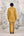 Mustard Kurta & Waistcoat Set.