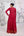 Maroon Anarkali Set.