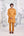 Mustard Kurta & Waistcoat Set.