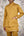 Mustard Kurta & Waistcoat Set.