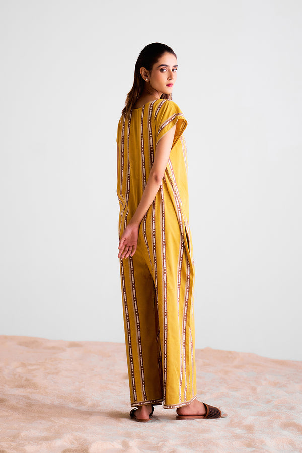 Mustard - Brown Jumpsuit