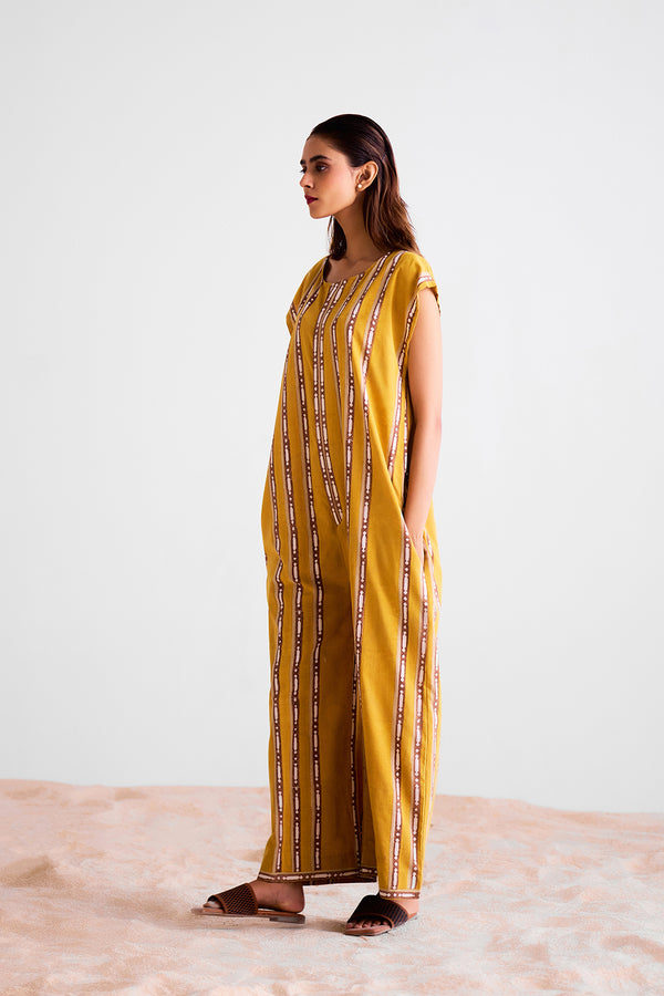 Mustard - Brown Jumpsuit
