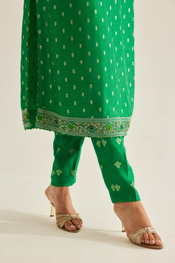 Emerald Green Kurta Set