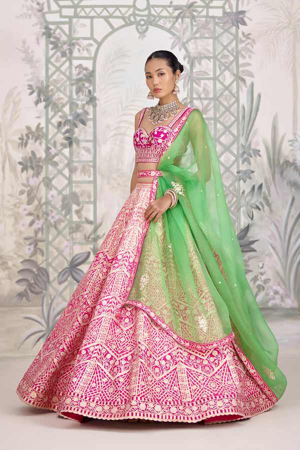 Pink Lehenga Set.