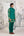 Forest Green Kurta & Waistcoat Set.