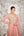 Rose Pink Anarkali Set.