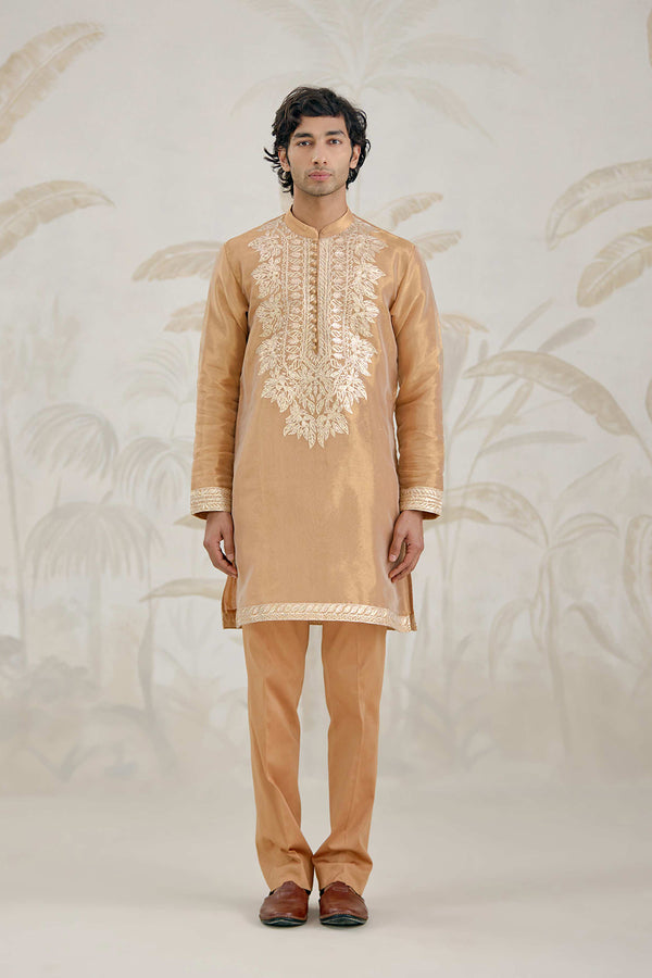 Gold Kurta Set.