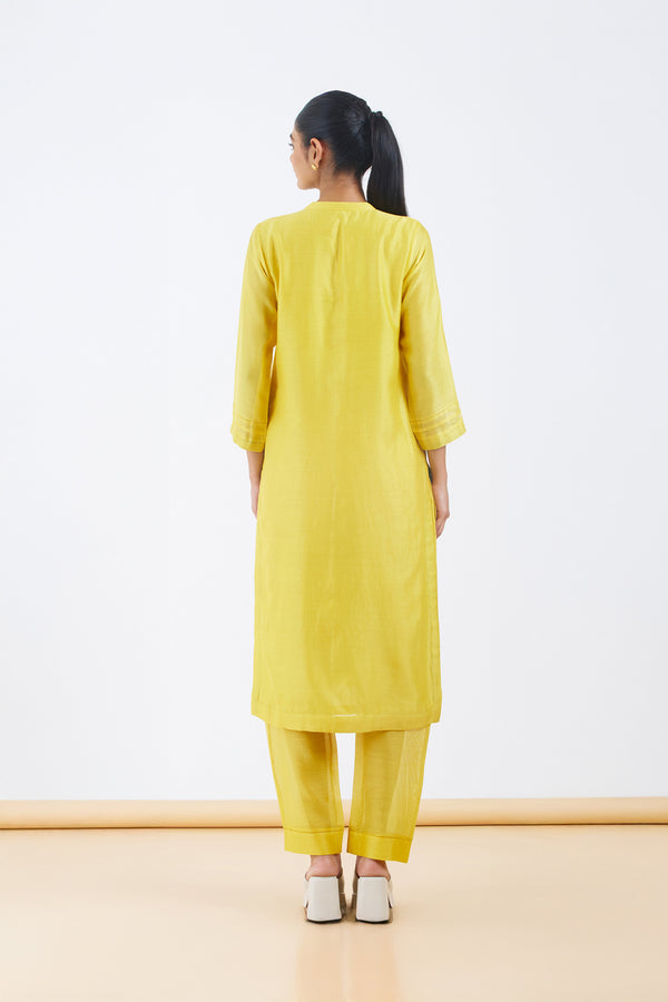 Yellow Kurta Set.