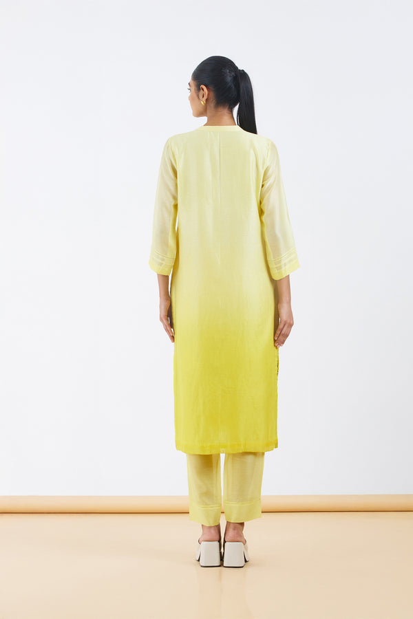 Yellow Kurta Set.