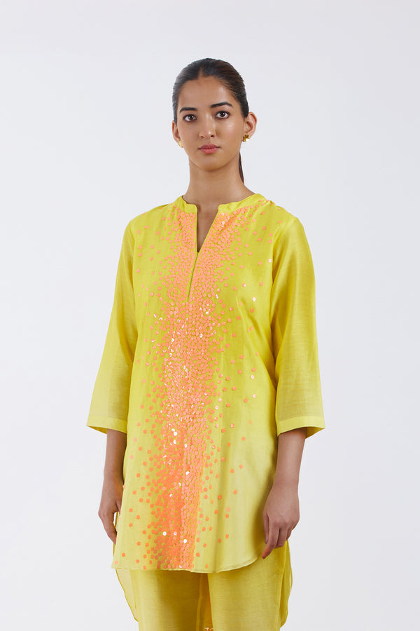 Yellow Kurta Set.