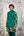 Forest Green Kurta & Waistcoat Set.