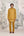 Mustard Kurta & Waistcoat Set.