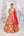 Red Orange Lehenga Set