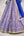 Purple Blue Lehenga Set.