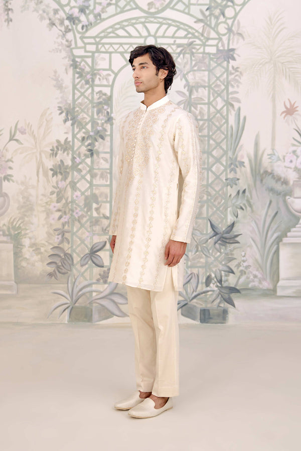 Ivory Kurta Set.