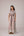 Panelled cotton maxi dress with buttoned front detailing paired with an open tie-up overlay.