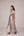 Panelled cotton maxi dress with buttoned front detailing paired with an open tie-up overlay.