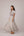 Panelled cotton maxi dress with buttoned front detailing