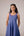 Blue striped cotton ensemble.