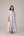 Lavender and blush striped co-ord dress set