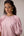 Striped puff sleeved blouse with high waisted barrel pants in cotton linen