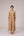 Pleated cotton maxi dress
