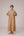 Pleated cotton maxi dress