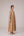 Pleated cotton maxi dress