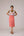 Patchwork vest top. High waisted pencil skirt in linen with buttons down the sides