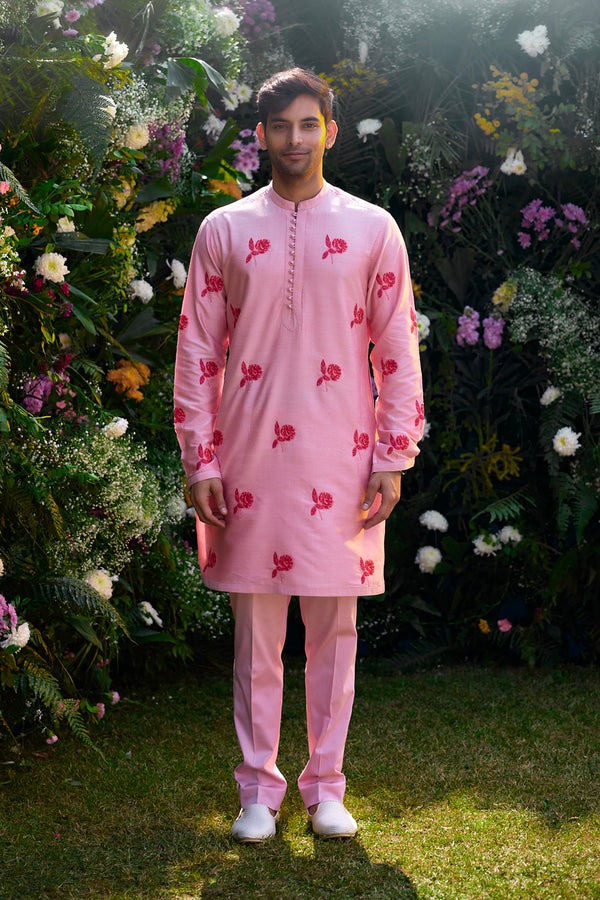 Prism Pink Kurta Set