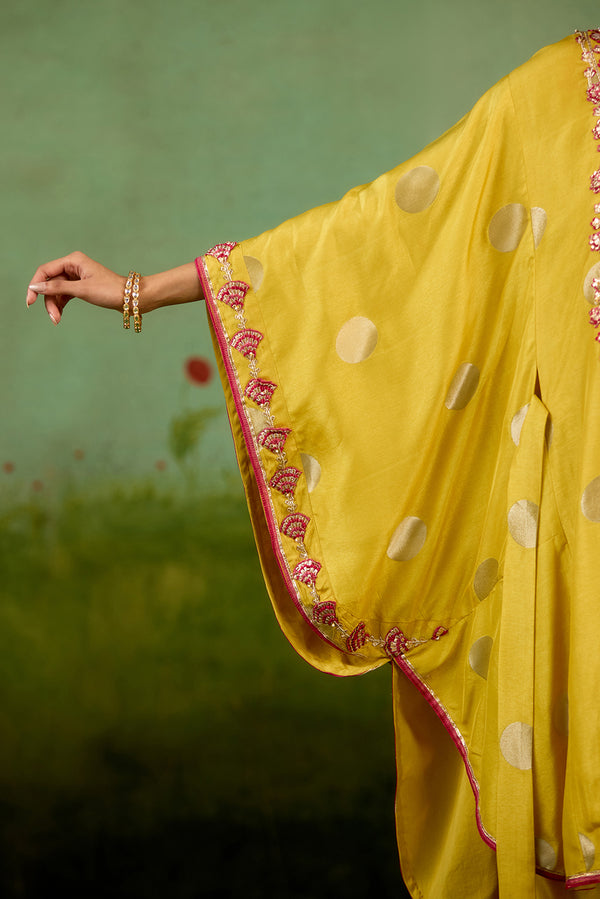 Yellow Kaftan set
