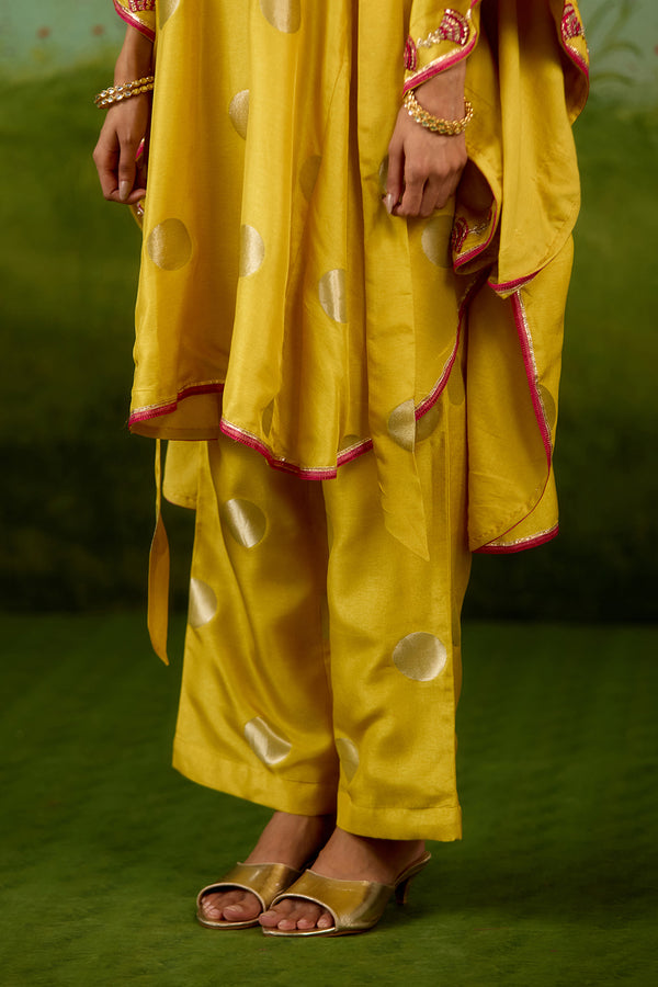Yellow Kaftan set