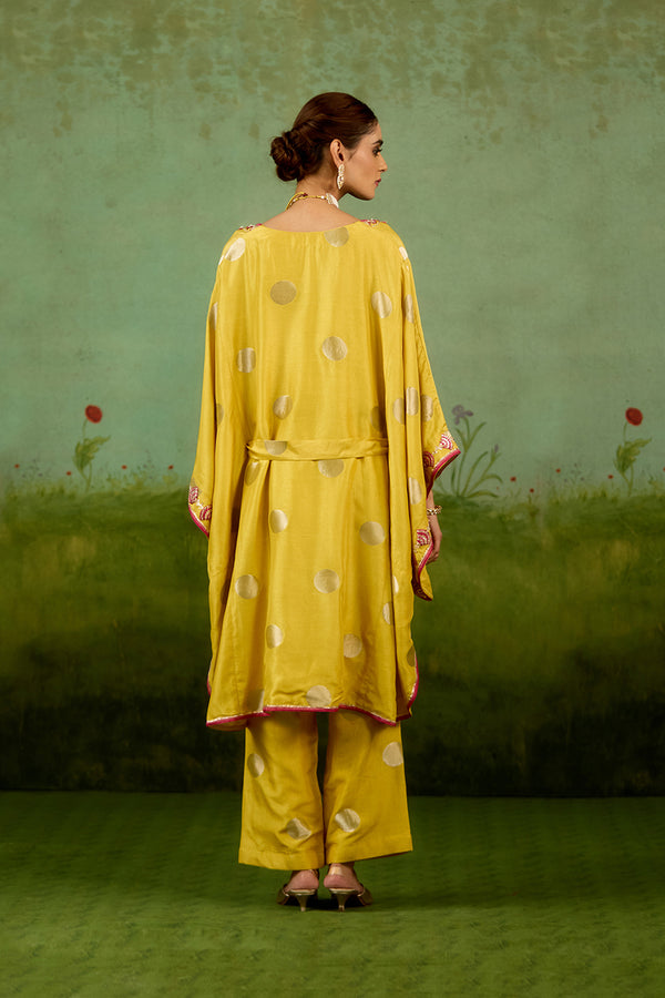 Yellow Kaftan set