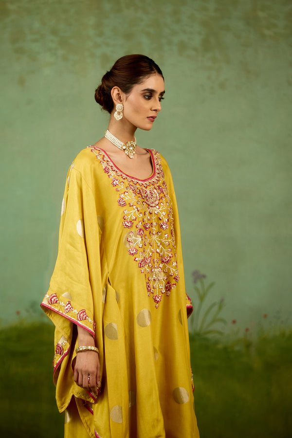 Yellow Kaftan set